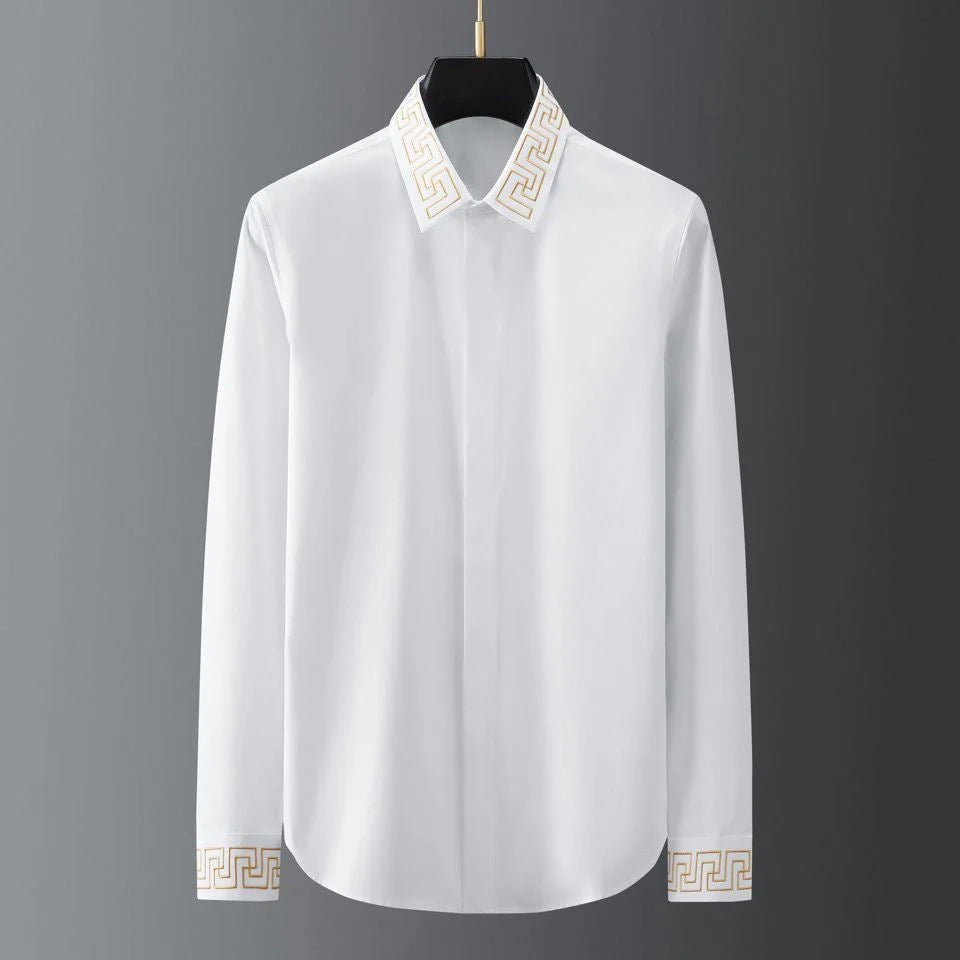 Golden Prestige Silk Shirt