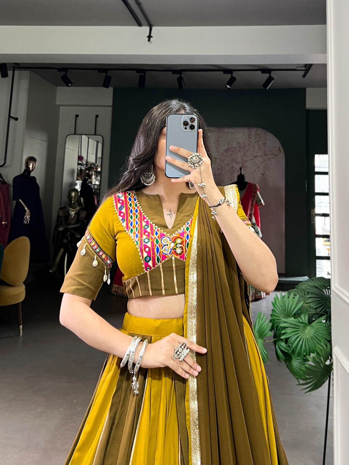 lehnga choli navratri special