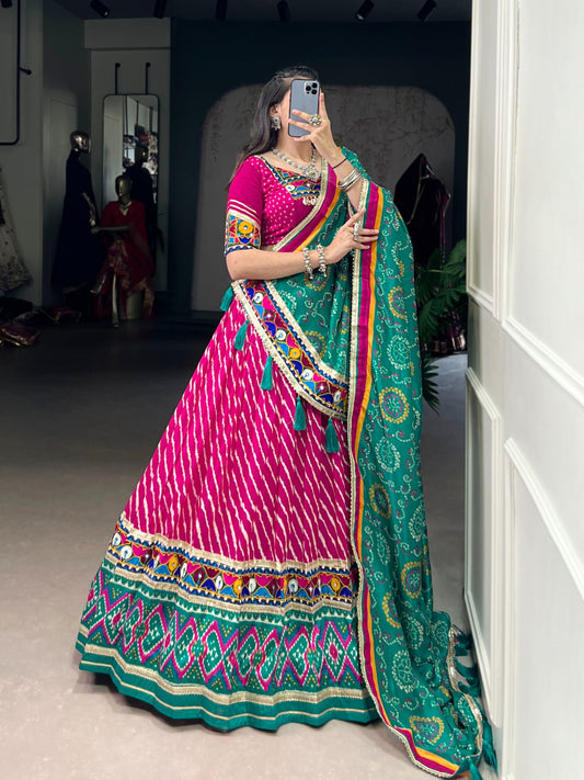 GAMTHI WORK LEHNGA CHOLI