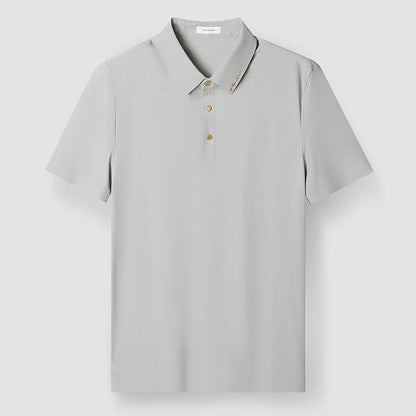 Men's Contemporary Short Sleeve Polo T-shirt