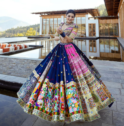 Digital Print Cottan Lehenga Choli
