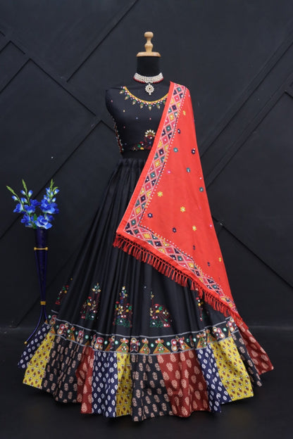 Digital Print  Cotton Lehenga Choli