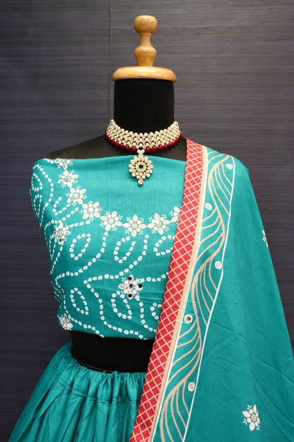 Cotton Lehenga Choli