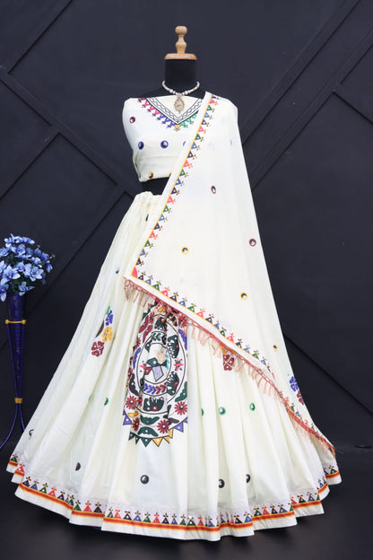 Digital Print  Lehenga Choli
