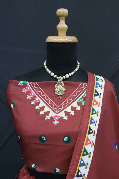 Digital Print  Lehenga Choli