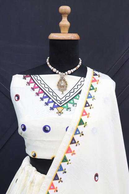 Digital Print  Lehenga Choli