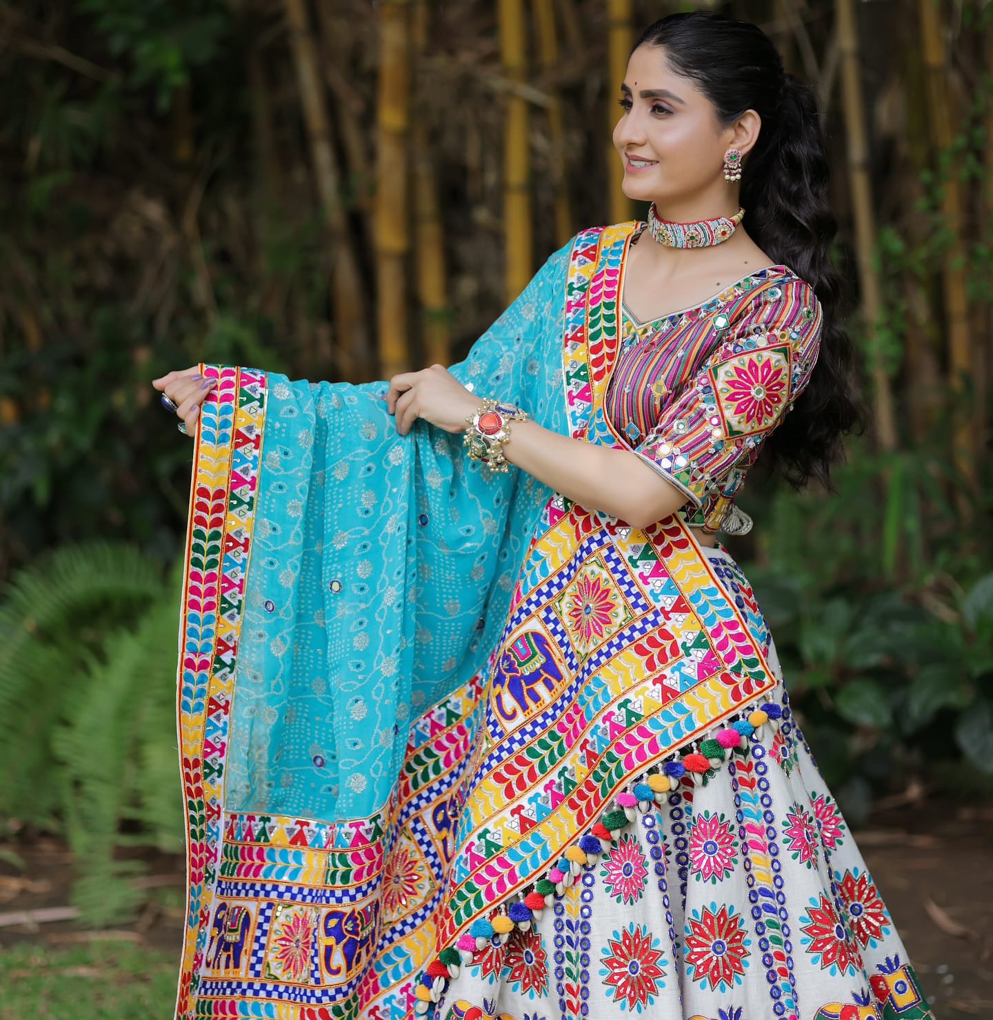 Cotton Lehenga Choli