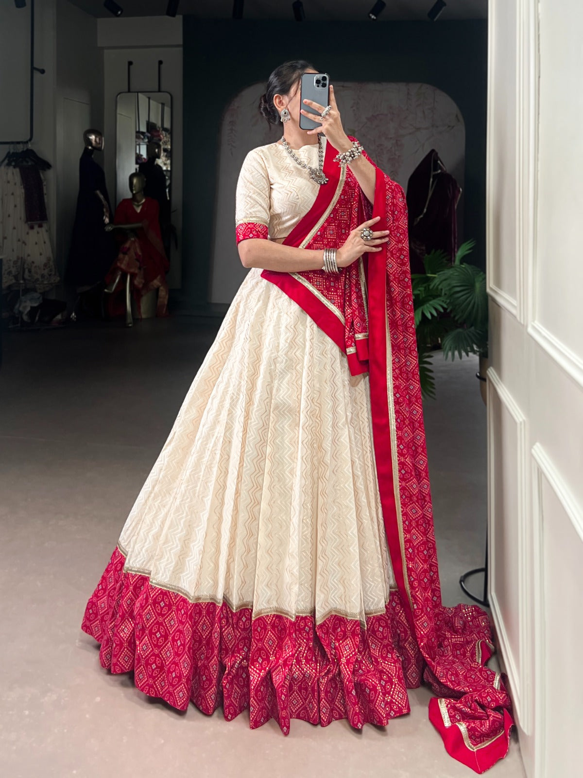 tradition Navratri nights Lehenga