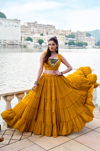 Lehnga Rajudi gmathi work
