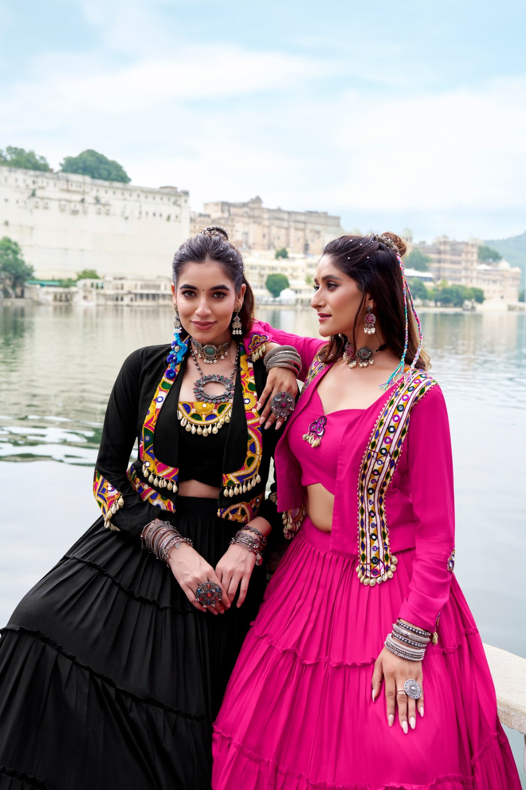 Lehnga Rajudi gmathi work