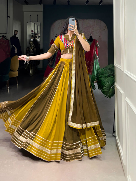 lehnga choli navratri special