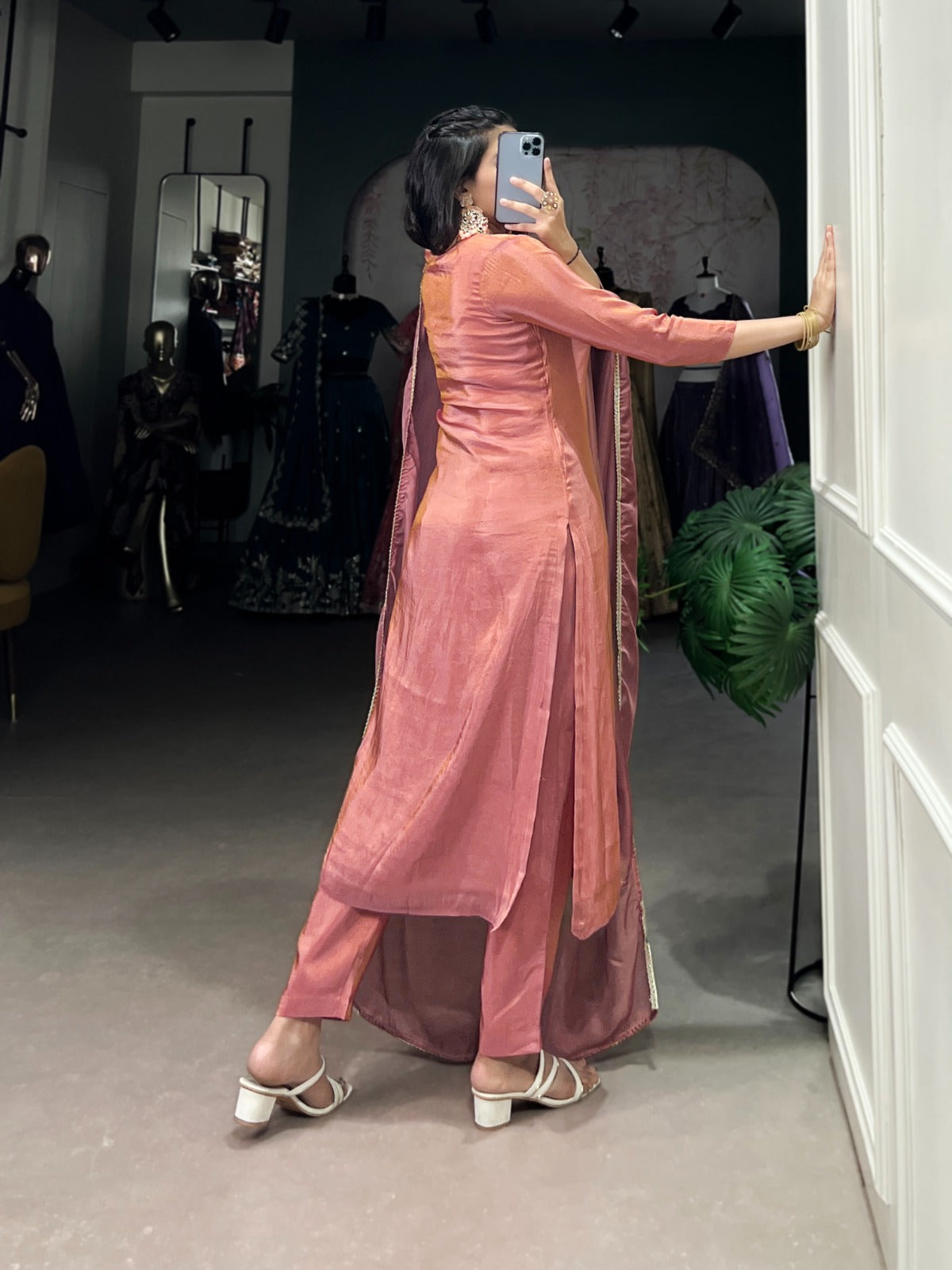 Beets Handwork Dress