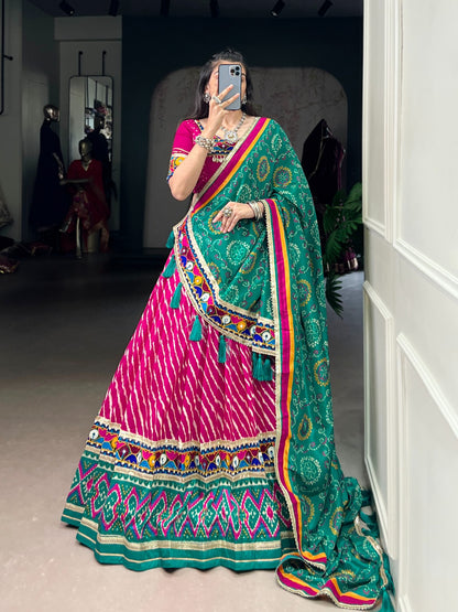 GAMTHI WORK LEHNGA CHOLI