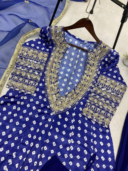 NEW TRENDY THREE PIECE READY TO WEAR KURTA PANT WITH TUBE BLOUSE