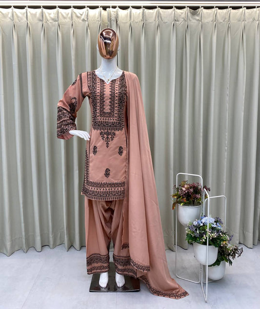 CREAPE TOP AND SALWAR