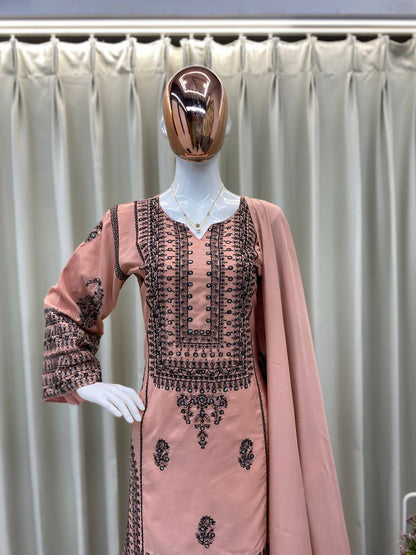 CREAPE TOP AND SALWAR