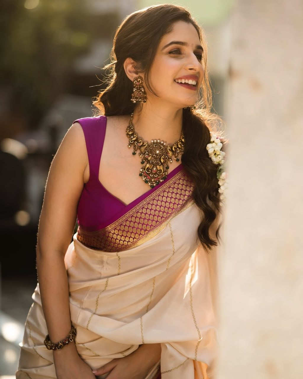 Banarasi Soft Lichi Silk Saree