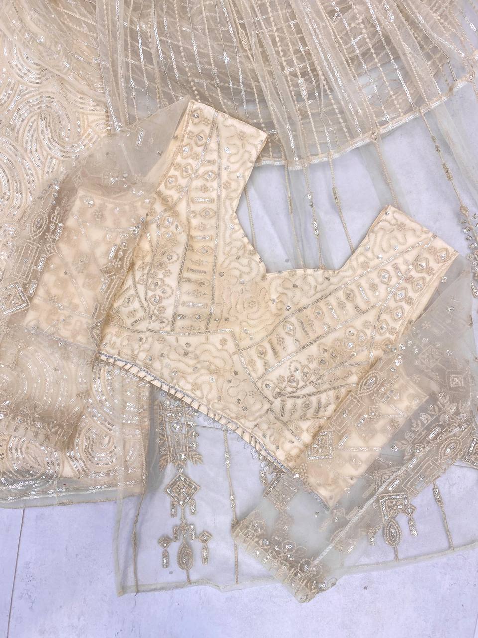 SAREE WITH LONG SLEEVES BLOUSEIN