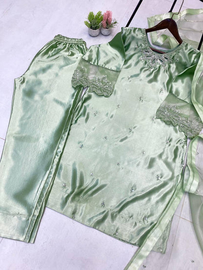 KURTI PANT WITH DUPATTA