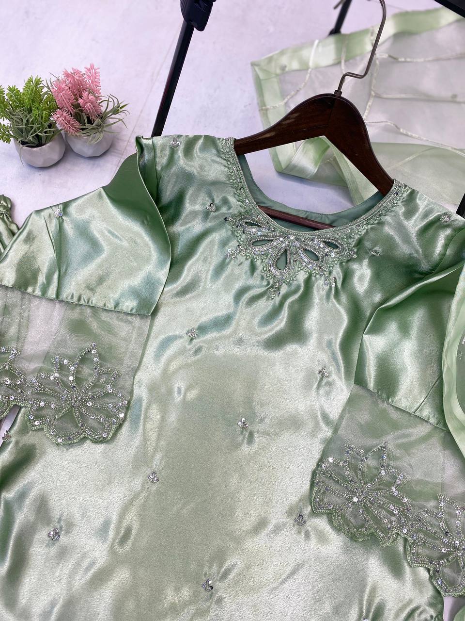 KURTI PANT WITH DUPATTA