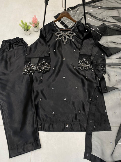 KURTI PANT WITH DUPATTA