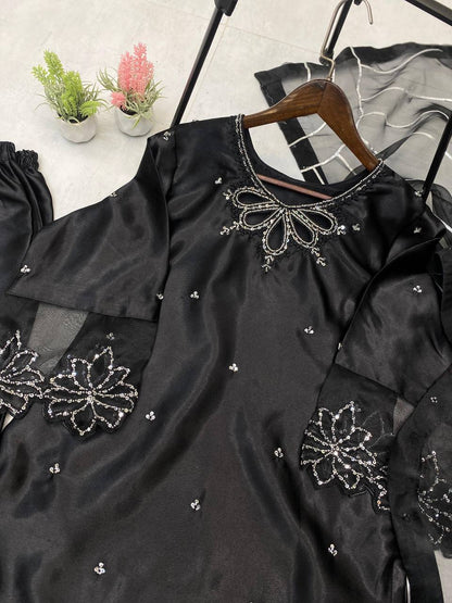 KURTI PANT WITH DUPATTA