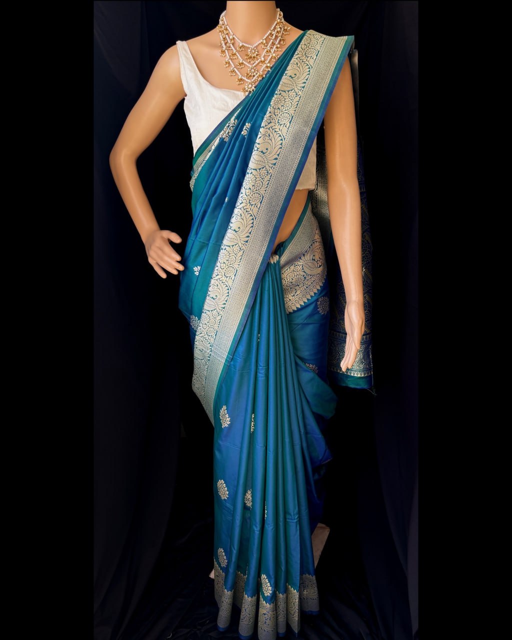 Banarasi Soft Lichi Silk Saree