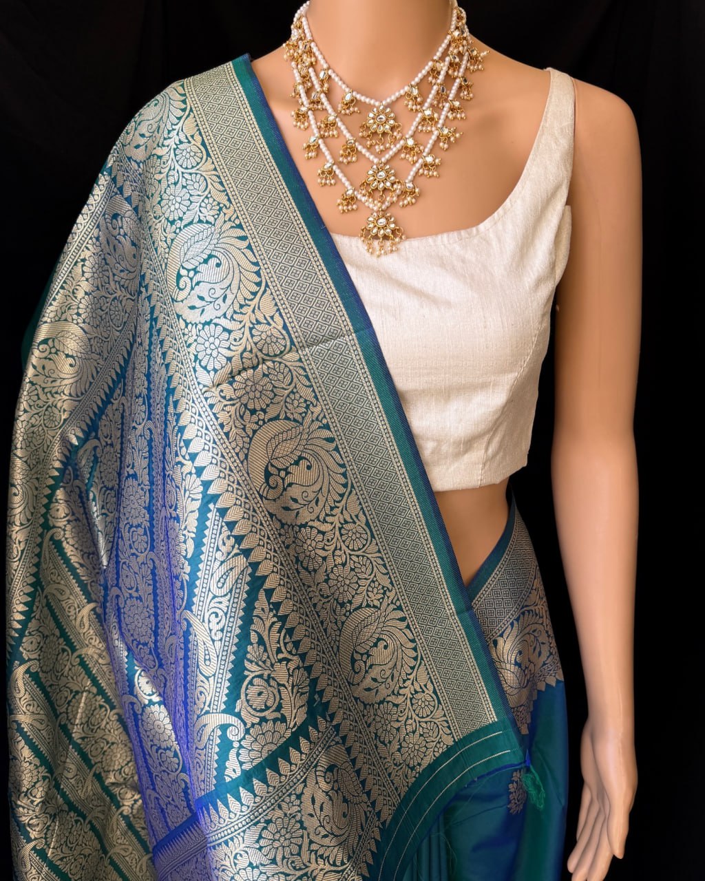 Banarasi Soft Lichi Silk Saree