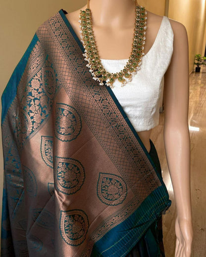 Banarasi Soft Lichi Silk Saree