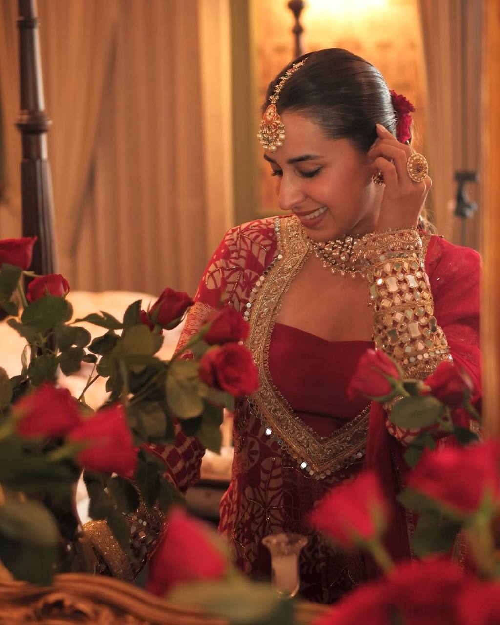 INDO WESTERN TOP BLOUSE DUPATTA