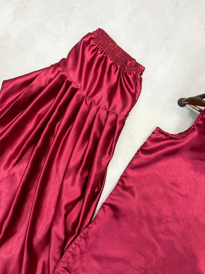 TOP AND SALWAR WITH DUPATTA