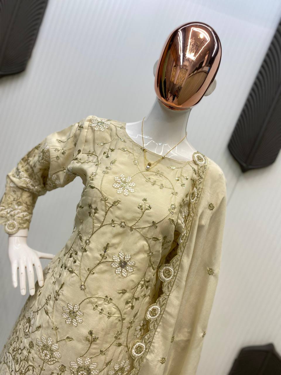 KURTA PLAZZO AND DUPATTA