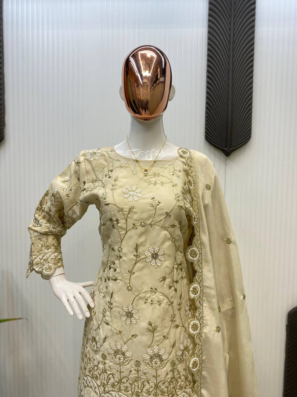KURTA PLAZZO AND DUPATTA