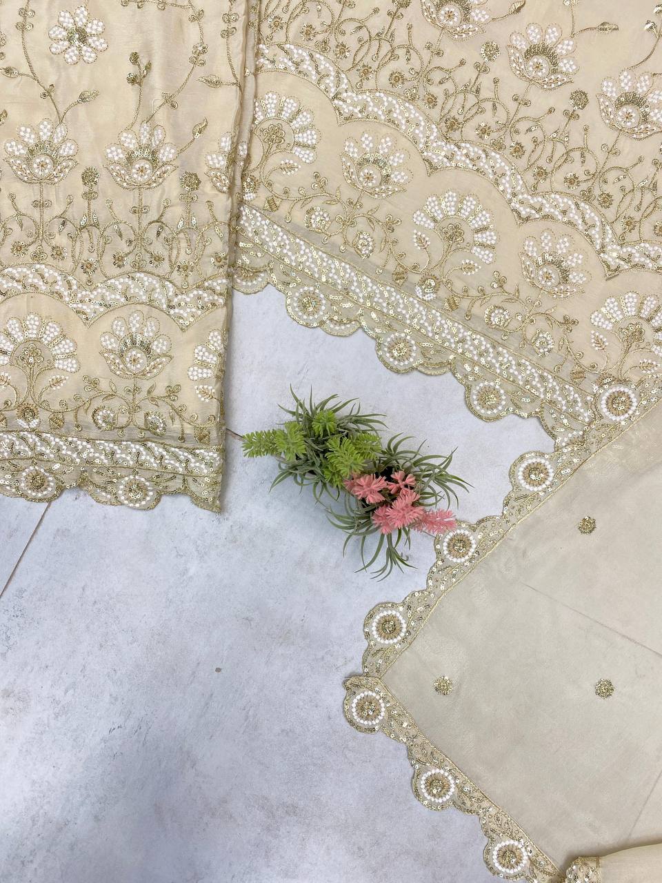 KURTA PLAZZO AND DUPATTA