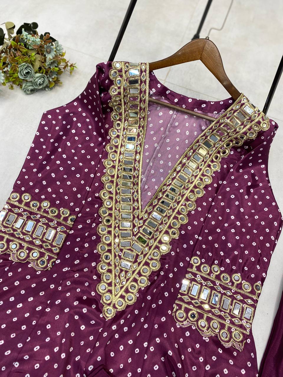 KURTA PANT WITH TUBE BLOUSE