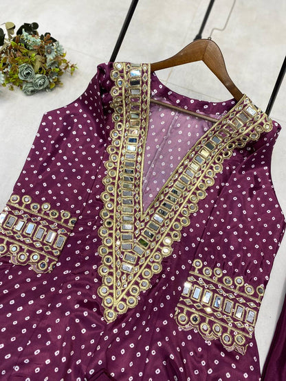 KURTA PANT WITH TUBE BLOUSE