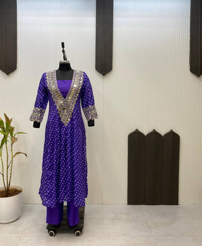 KURTA PANT WITH TUBE BLOUSE