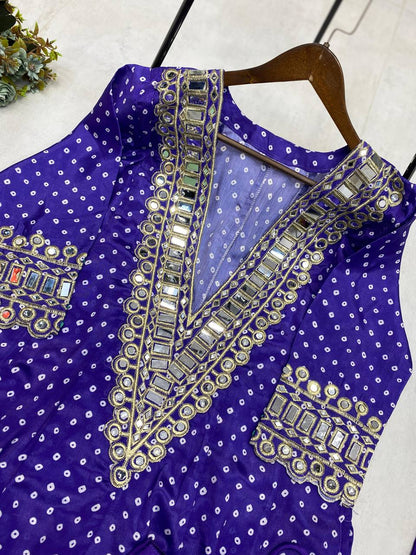 KURTA PANT WITH TUBE BLOUSE