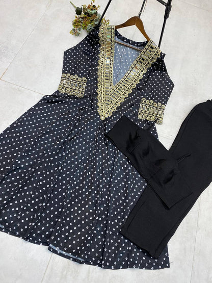 KURTA PANT WITH TUBE BLOUSE