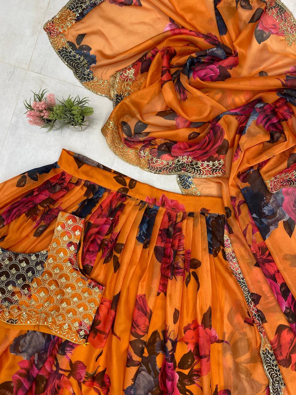 LEHENGA WITH  DUPATTA