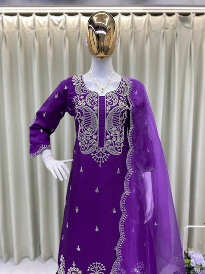 INDO WESTERN LEHENGA TOP PAIR  DUPATTA