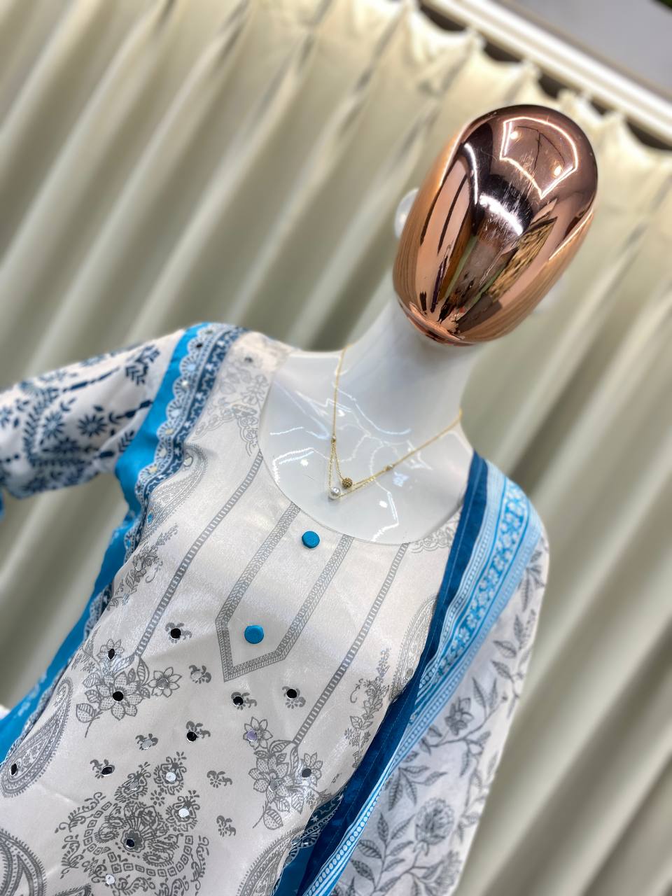 KURTA PLAZZO WITH DUPATTA