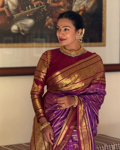 Banarasi Soft Lichi Silk Saree