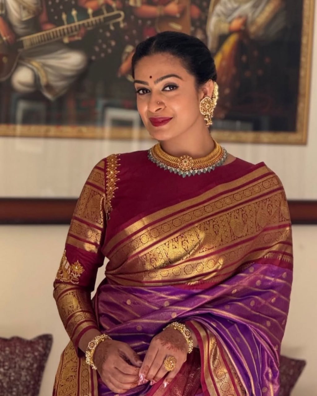 Banarasi Soft Lichi Silk Saree