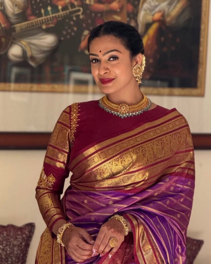 Banarasi Soft Lichi Silk Saree