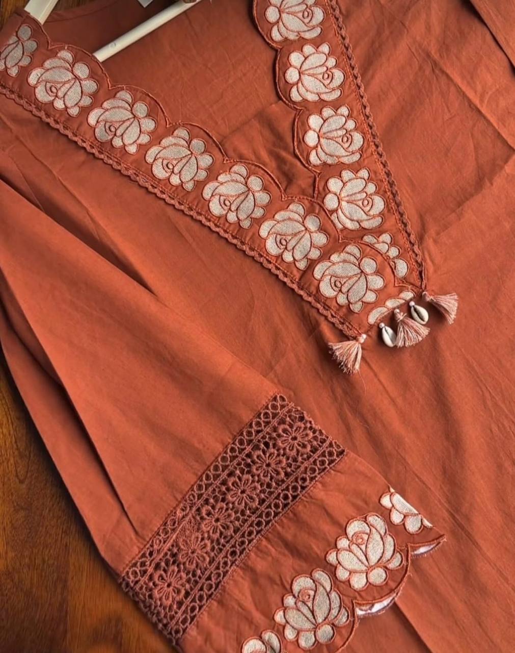 COTTON PANT WITH DUPATTA PAIR
