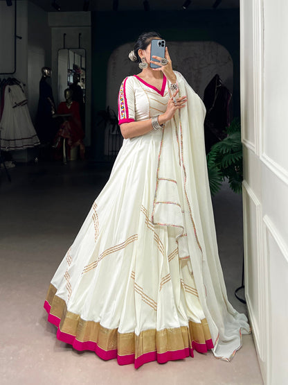 Lehnga choli Gamthi Work