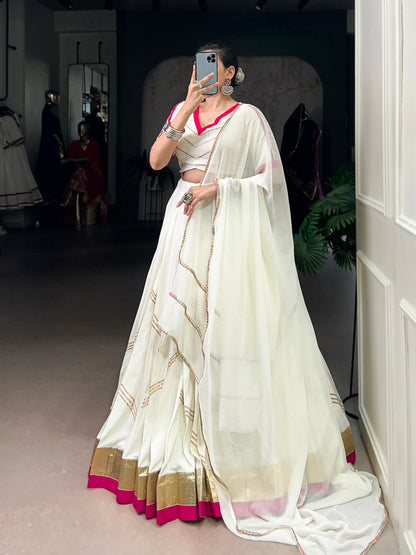 Lehnga choli Gamthi Work