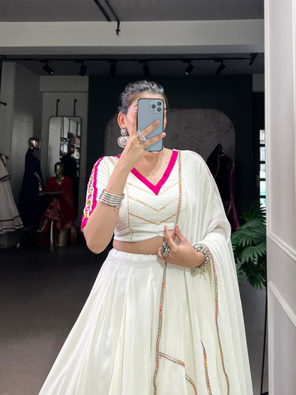 Lehnga choli Gamthi Work