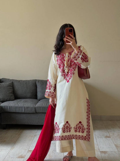 TOP PANT WITH DUPATTA PAIR